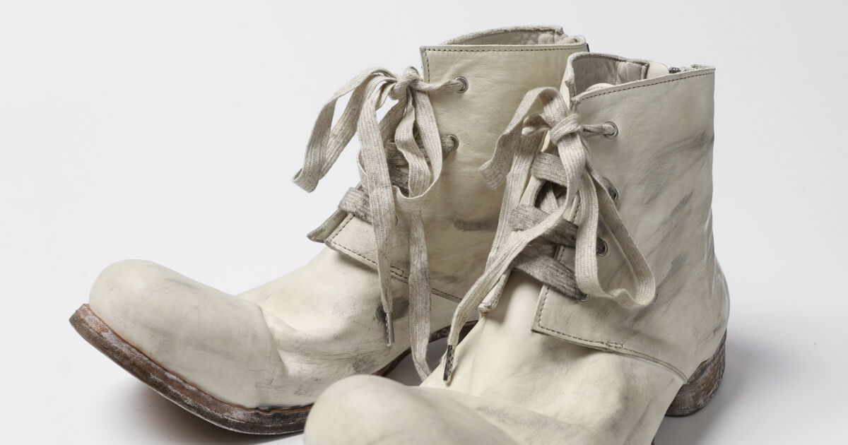 PL2003-MC<br>lacedup backzip shortboots｜2022 Collection02 (22AW