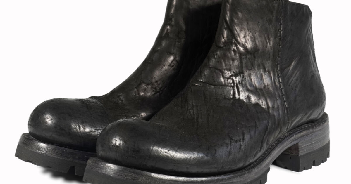 46OL-L2BLRHF1100short drape bootswith side stitch | Portaille