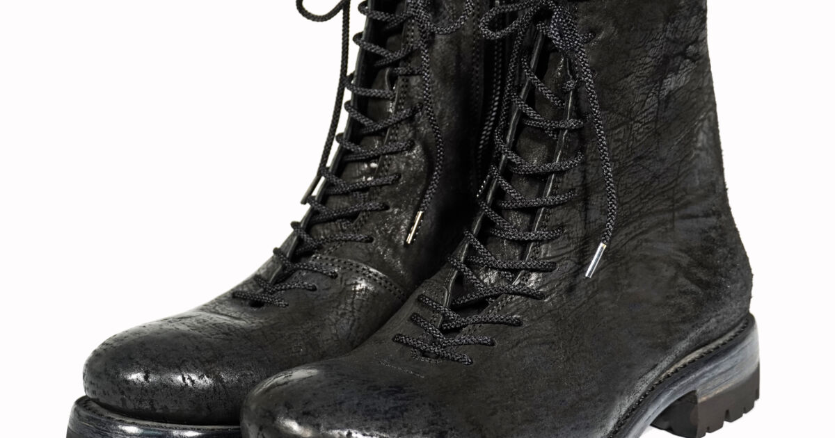04v2-L3BLRHF1100laced up boots | Portaille